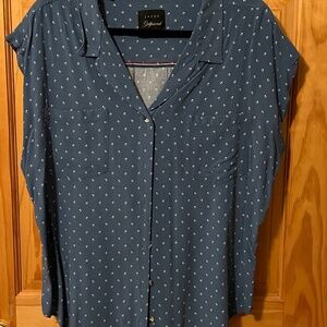 Jachs girlfriend sleeveless top size xl